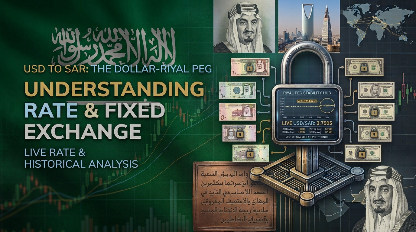 USD to SAR: Understanding the Dollar-Riyal Peg and Live Rate