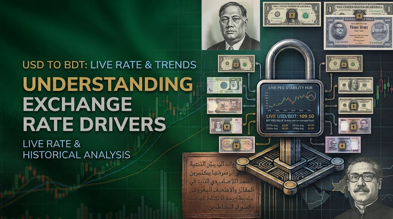 USD to BDT: Live Rate and What Drives the Exchange Rate